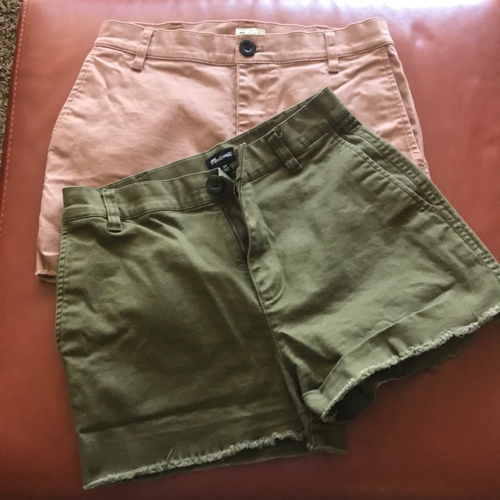 2 Pairs Madewell Shorts sz. 25